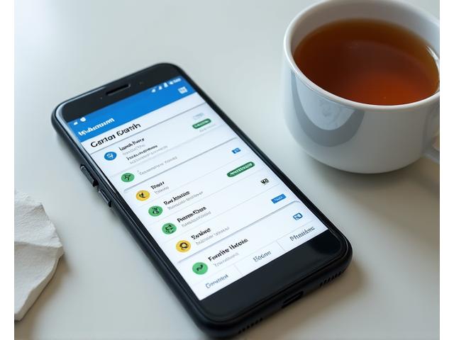 CarRental Proアプリまたはウェブサイトのマイアカウント画面。利用履歴、ポイント残高、登録情報などが整理されて表示されている。ユーザーの使いやすさが強調されたデザイン。