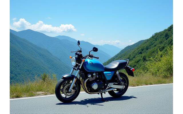 中型バイクでツーリング