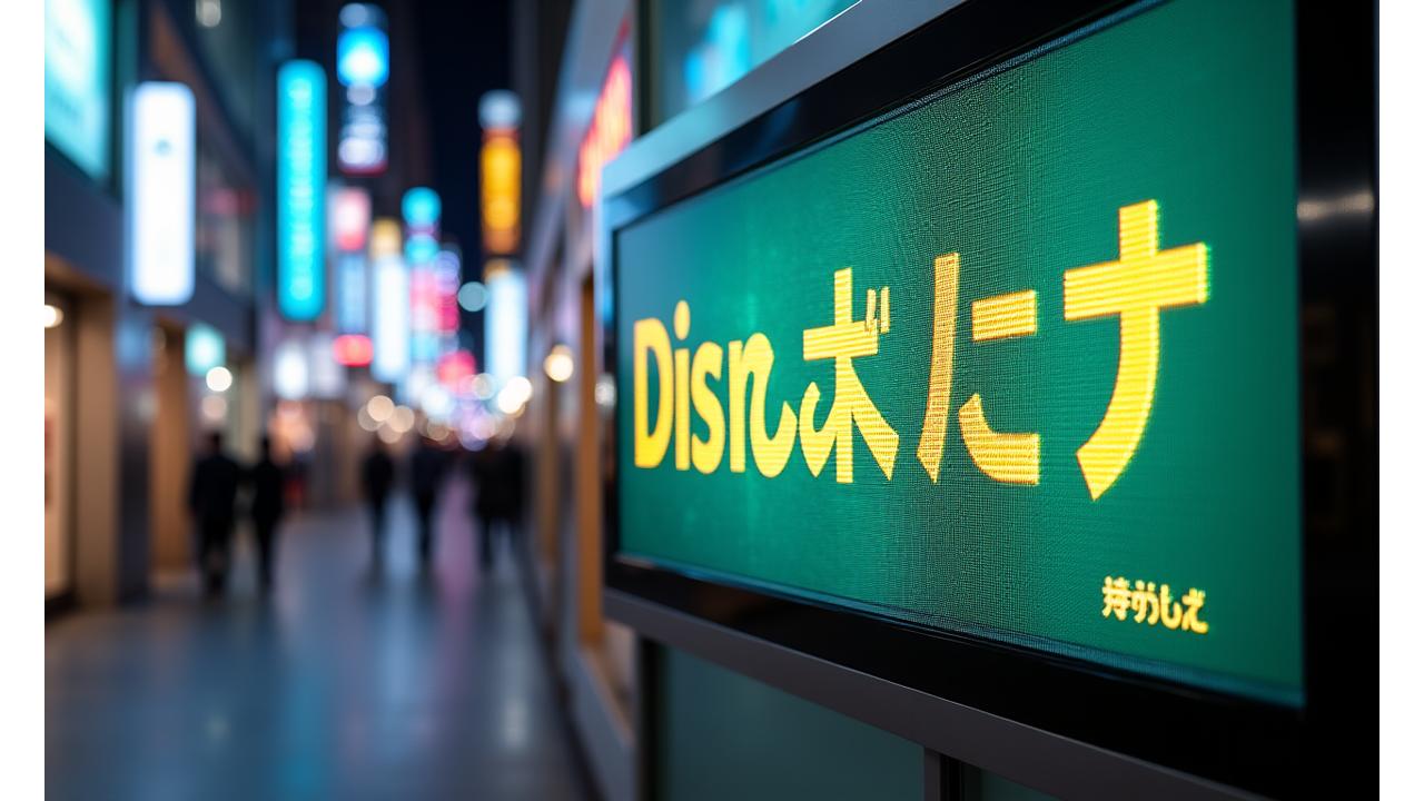 電光掲示板に「割引」と表示され、お得感を強調する画像