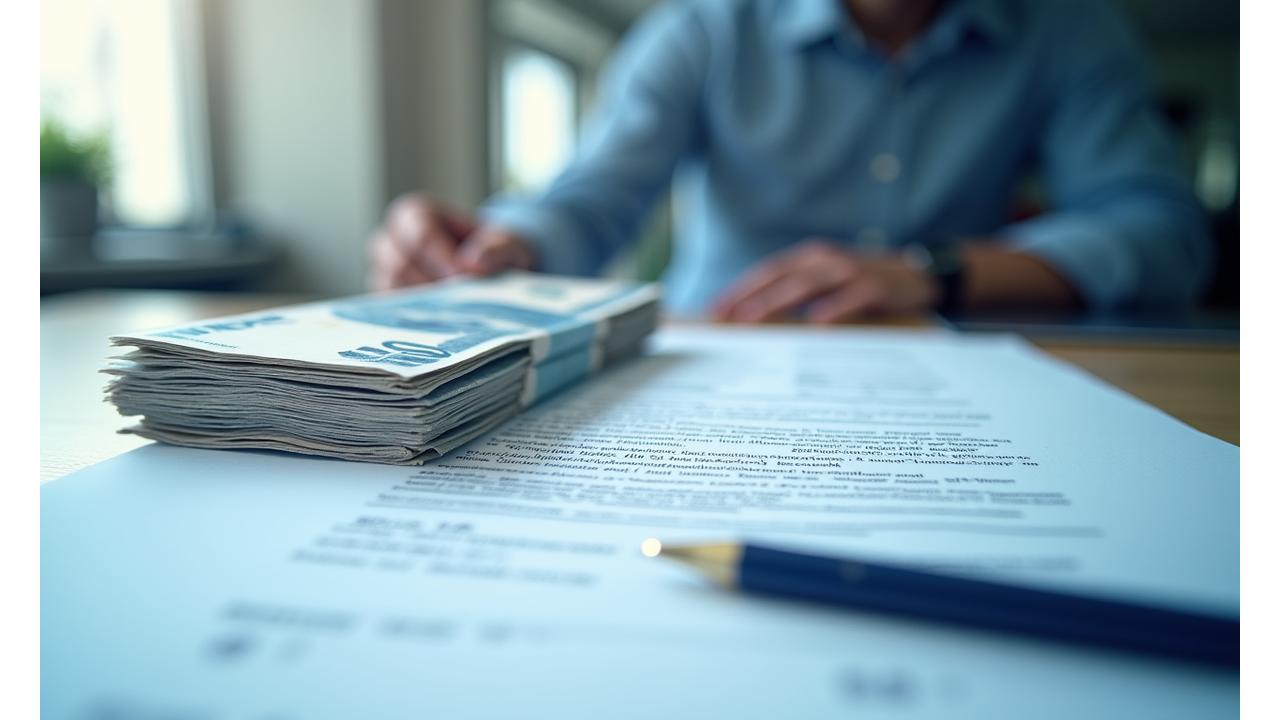 透明でわかりやすい料金構造を示す日本円札と契約書